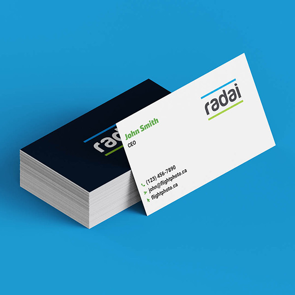 Radia/Flightphoto Business CardMockup