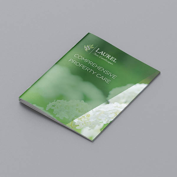 The Laurel Group brochure Mockup